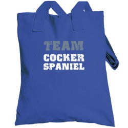 Team Cocker Spaniel Family Totebag
