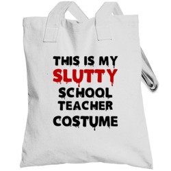 School Teacher Slutty Costume Halloween Occupation Totebag