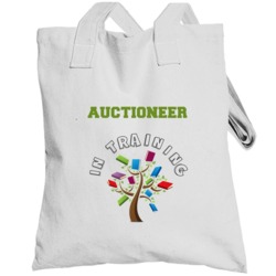 Auctioneer  In Training Kids Occupation Totebag