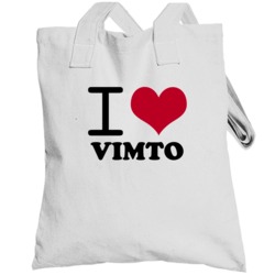 Classic Heart Food Lover Totebag