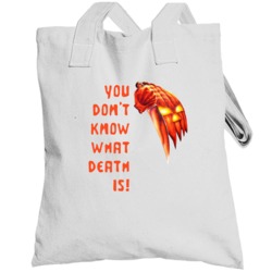You Don't Know What Death Is Halloween Jackolatern Knife Movie Fan Tot