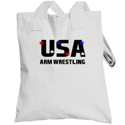 Arm Wrestling Usa Hobbies Sports And Activities Totebag