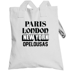 Opelousas Paris London Custom City World Travel Unisex Totebag