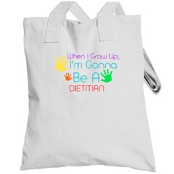 I Am Gonna Be A Dietitian  Cute Totebag