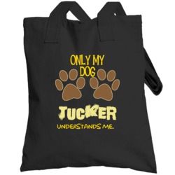 Tucker Only My Dog Affenpinscher Understands Me Totebag