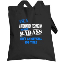 I'm Occupation Because Badass Isn't Job Title Customizable Totebag