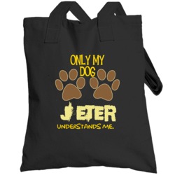 Jeter Only My Dog Affenpinscher Understands Me Totebag