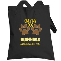 Guinness Only My Dog Affenpinscher Understands Me Totebag