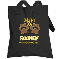 Rooney Only My Dog Affenpinscher Understands Me Totebag
