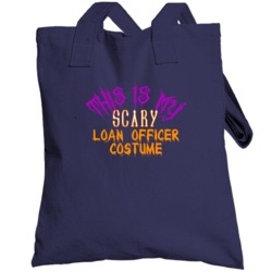 This Is My Scary Loan Officer Costume Funny Halloween Totebag