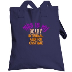 This Is My Scary Internal Auditor Costume Funny Halloween Totebag