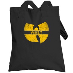 West W Word Cool Wutang Logo Parody Totebag