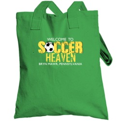 Welcome To Soccer Heaven Bryn Mawr Pennsylvania Totebag