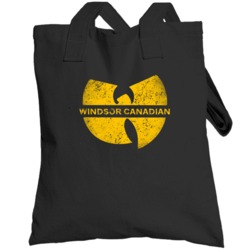 Windsor Canadian W Word Cool Wutang Logo Parody Totebag