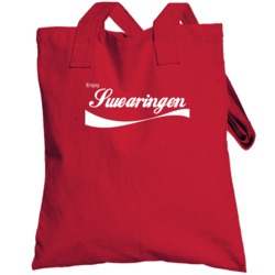 Swearingen Enjoy Cola Parody Custom Name Totebag