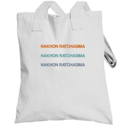 Nakhon Ratchasima Triple Colored Cities Totebag