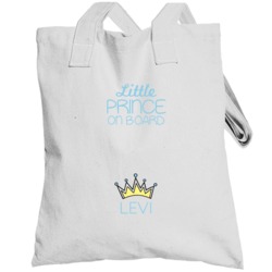 Little Prince On Board Levi Baby Boy Totebag
