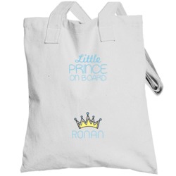 Little Prince On Board Ronan Baby Boy Totebag