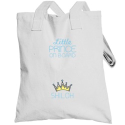 Little Prince On Board Shiloh Baby Boy Totebag