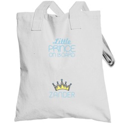 Little Prince On Board Zander Baby Boy Totebag