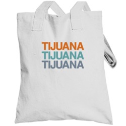 Tijuana Triple Colored Cities Totebag