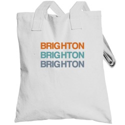 Brighton Triple Colored Cities Totebag