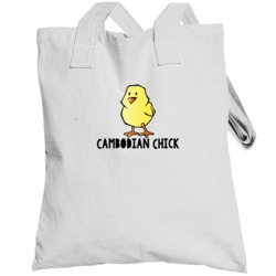 Cambodian Chick Fun Nationality Totebag