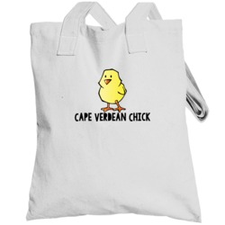 Cape Verdean Chick Fun Nationality Totebag