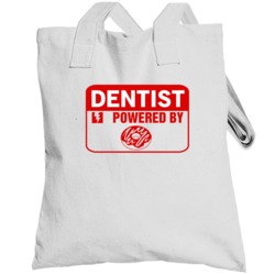 Dentist Fueled By Donuts Occupation Totebag