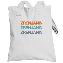Zrenjanin Triple Colored Cities Totebag