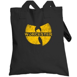 Worcester W Word Cool Wutang Logo Parody Totebag