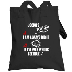 Jocko Funny Rules Totebag