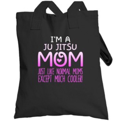 Im A Ju Jitsu Mom Much Cooler Sport Fan Totebag
