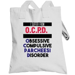 Ocpd Obsessive Parcheesi  Disorder Favorite Sport Totebag