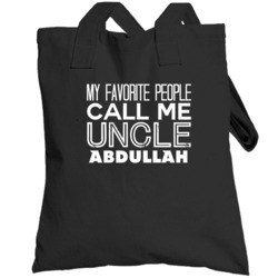 Favorite Uncle Abdullah Trendy Cool Name Totebag
