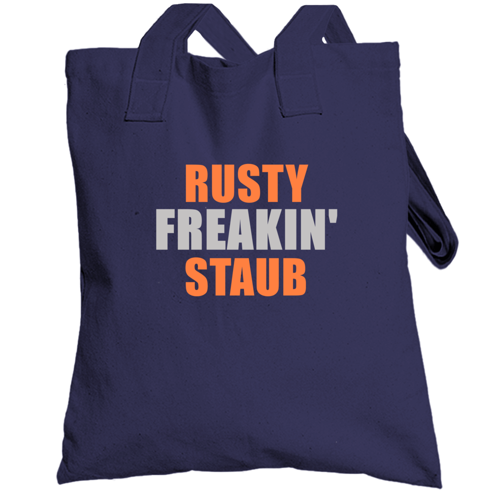 Rusty Staub Freakin Detroit Michigan Baseball Sports Totebag