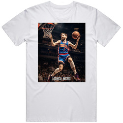 Lionel Messi As A Basketball Player Fan T Shirt