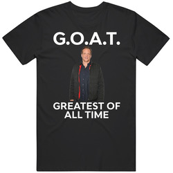 Ronny Valentine Goat Greatest Of All Time Fan T Shirt