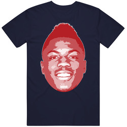 Brandon King Big Head New England Football Player Fan T Shirt