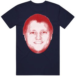 Cole Croston Big Head New England Football Player Fan T Shirt