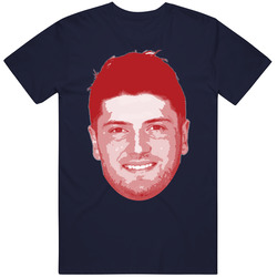 Jacob Hollister Big Head New England Football Player Fan T Shirt