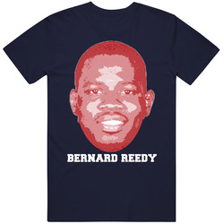 Bernard Reedy Face Big Head New England Football Player Fan T Shirt