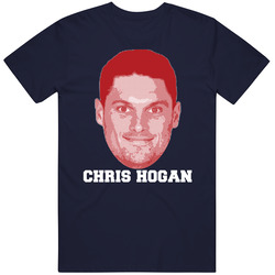 Chris Hogan Face Big Head New England Football Player Fan T Shirt