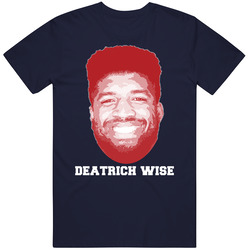 Deatrich Wise Face Big Head New England Football Player Fan T Shirt