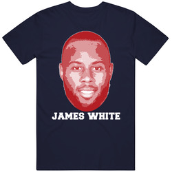James White Face Big Head New England Football Player Fan T Shirt