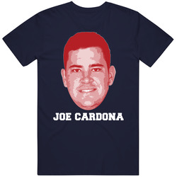 Joe Cardona Face Big Head New England Football Player Fan T Shirt