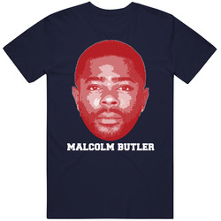 Malcolm Butler Face Big Head New England Football Player Fan T Shirt