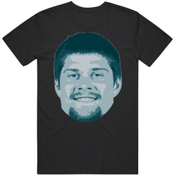 Nathan Gerry Big Head Philadelphia Football Player Fan T Shirt