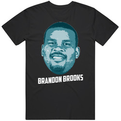 Brandon Brooks Face Big Head Philadelphia Football Player Fan T Shirt