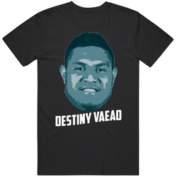 Destiny Vaeao Face Big Head Philadelphia Football Player Fan T Shirt